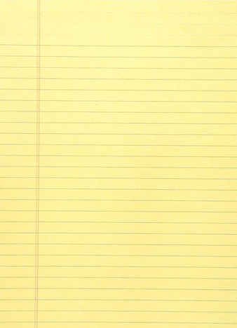 Legal pad background