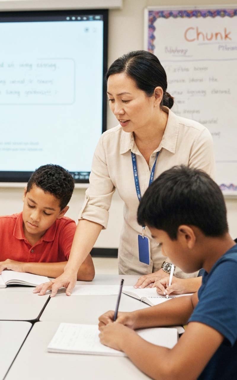 Kids are learning to write essays to share meaningful ideas with others