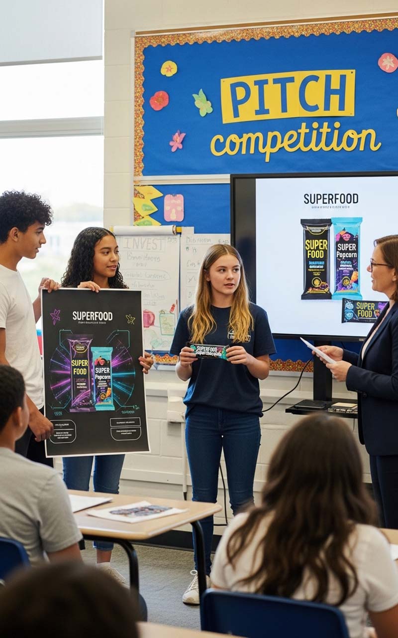 Students apply their engineering and design skills through project-based learning.