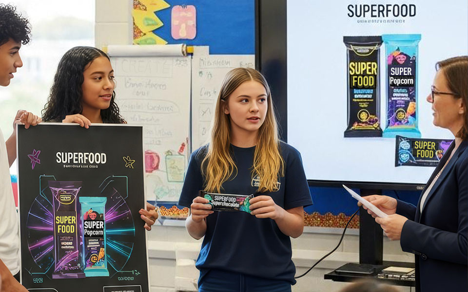 Students apply their engineering and design skills through project-based learning.