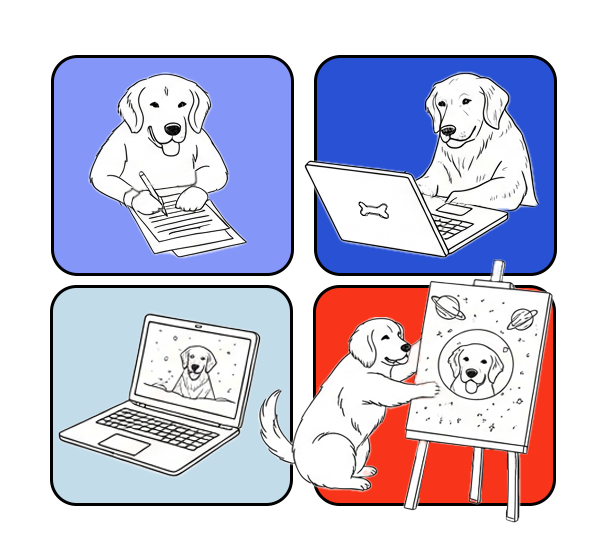 Module Dog Illustration